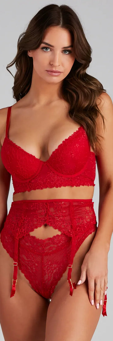 Too Hot To Handle Lingerie Set