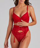 Too Hot To Handle Lingerie Set