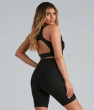 Break A Sweat Active Keyhole Sports Bra