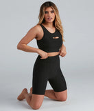 Break A Sweat Active Keyhole Sports Bra