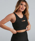Break A Sweat Active Keyhole Sports Bra