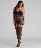 Sultry Vixen Chemise Lingerie Set
