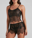 Lacy and Chic Lingerie Set