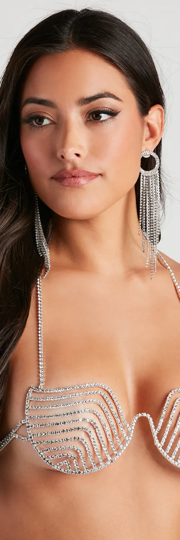 Wildest Dreams Rhinestone Bra