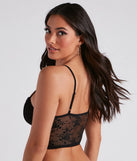 Forever Crush Sheer Lace Longline Bra