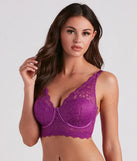 In Love With Lace Longline Bra