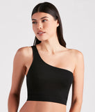 Relax A Little Seamless One-Shoulder Tank Bra