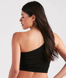 Relax A Little Seamless One-Shoulder Tank Bra