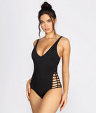 Lookin' Heavenly Cut Out One Piece Swimsuit