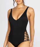Lookin' Heavenly Cut Out One Piece Swimsuit
