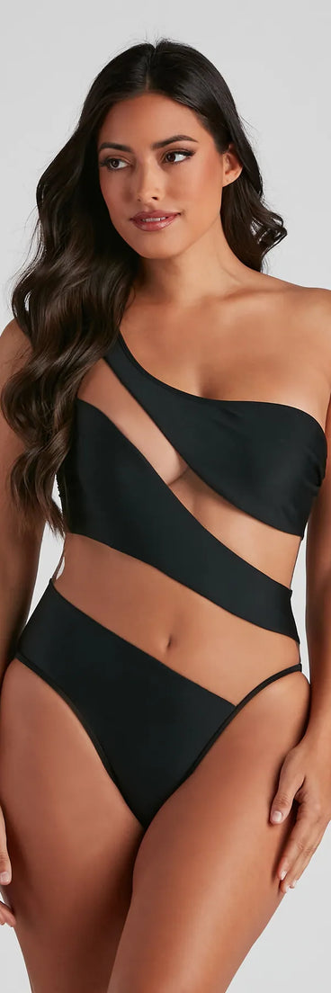 Always Alluring One-Piece Swimsuit