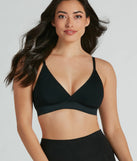 Feeling Good Seamless V-Neck Bralette