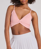 
Upgrade your style game for 2025 with the Daily Cute Vibe Twist V-Neck Crop Top in pink, perfect for any fashion-forward wardrobe.