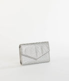 Let's Have A Toast Rhinestone Crossbody Wallet