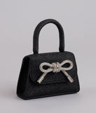 Tie It Together Glitter Mini Bag