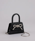Tie It Together Glitter Mini Bag