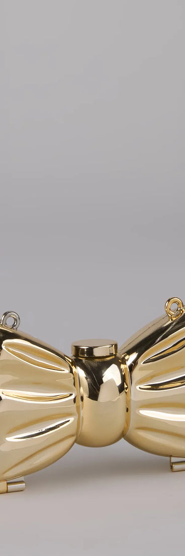 Sweet But Chic Mini Bow Clutch