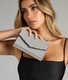 Sparkly Endeavor Rhinestone Crossbody Wallet