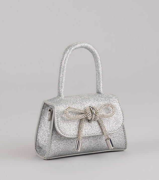 Tie It Together Glitter Mini Bag