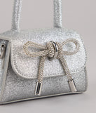 Tie It Together Glitter Mini Bag