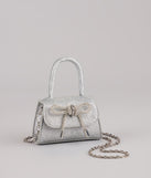 Tie It Together Glitter Mini Bag