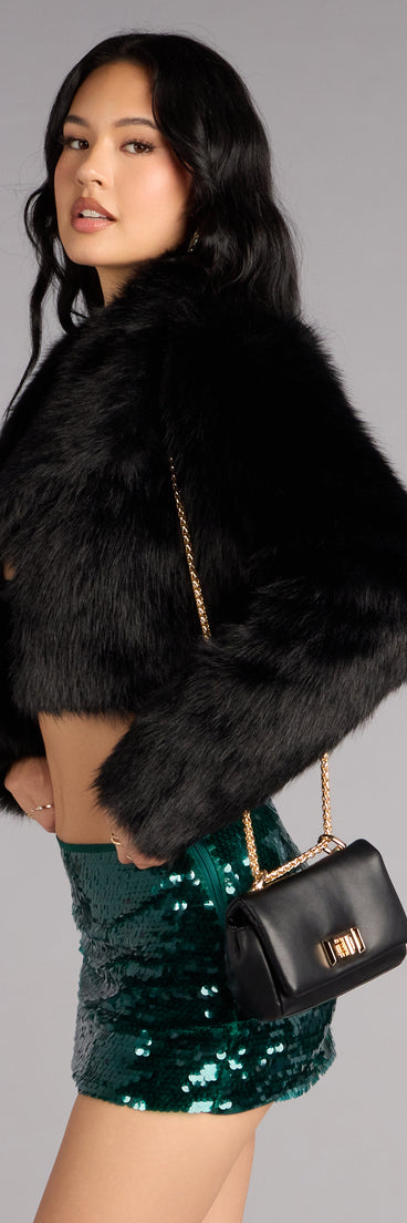 Little Luxe Chain Mini Crossbody Bag