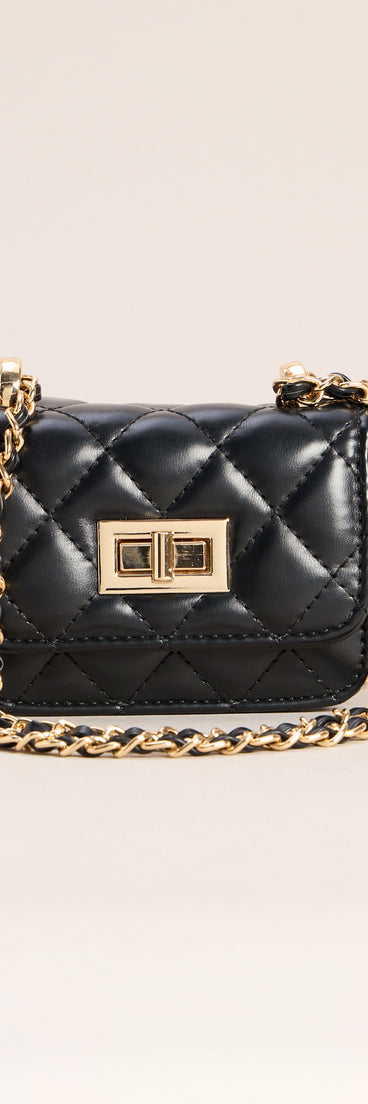 All Mine Quilted Crossbody