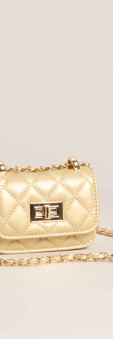 All Mine Quilted Crossbody