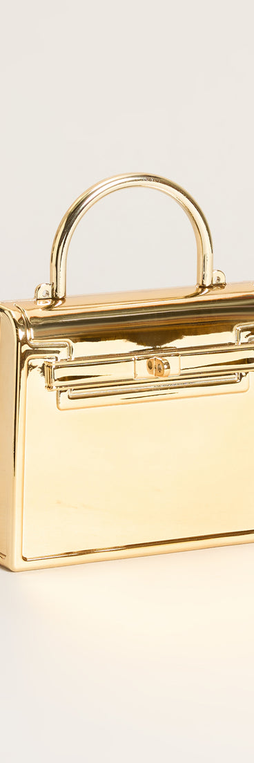 Keep It Luxe Metallic Mini Bag