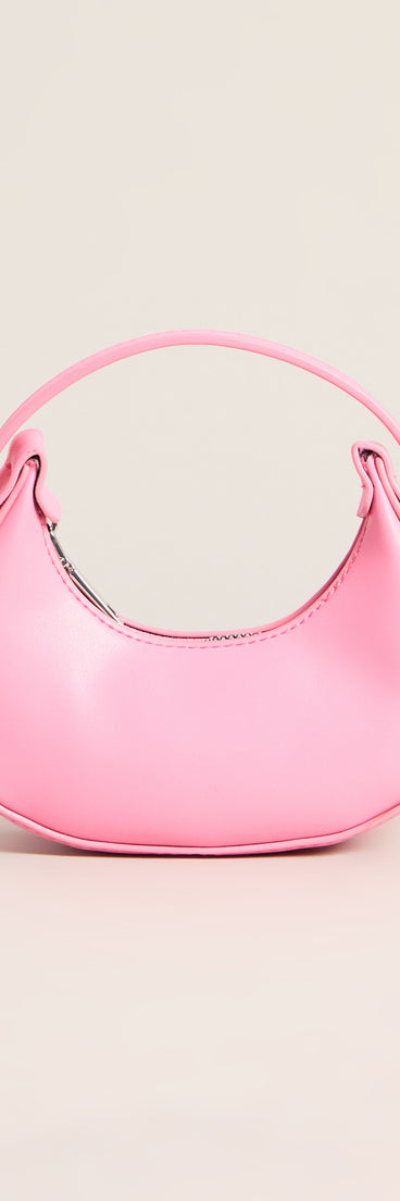 Tiny Icon Faux Leather Mini Bag