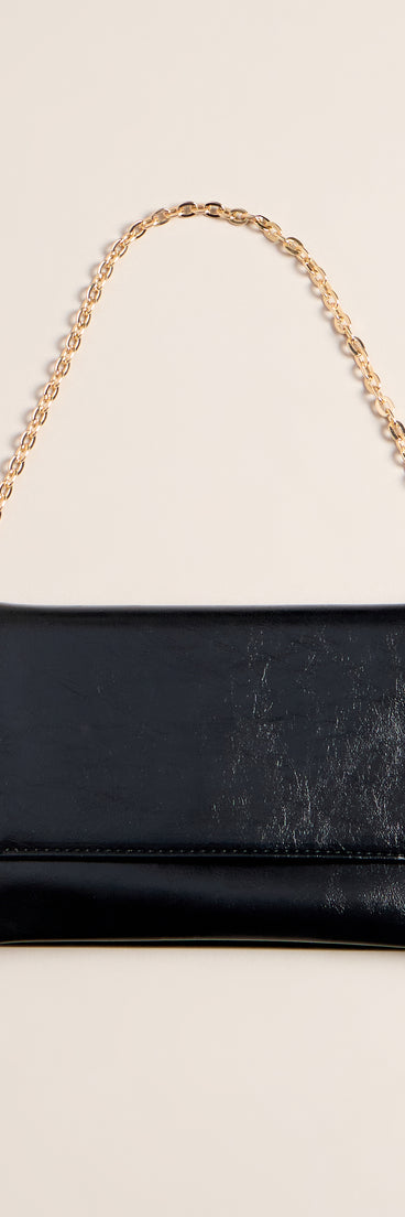 Carry On Faux Leather Wallet Bag