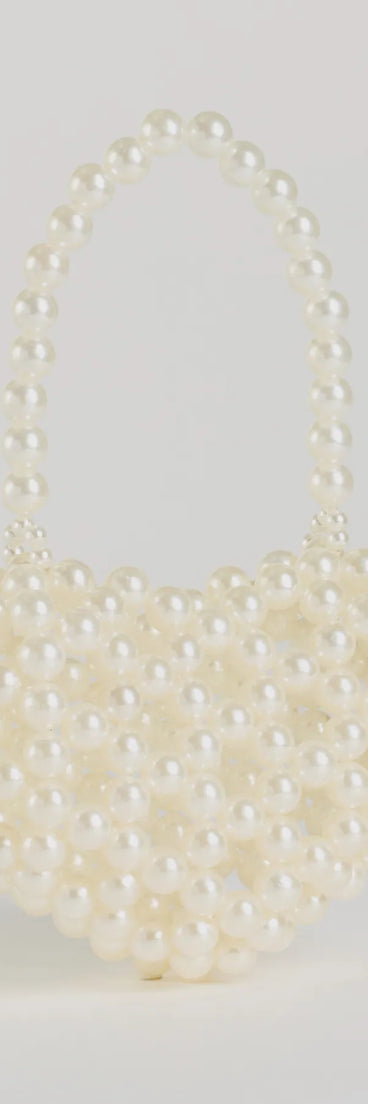 Heart For Pearls Mini Handbag