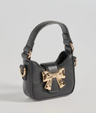 Treat Yourself Bow Accent Mini Handbag