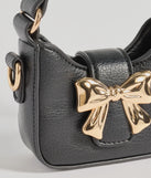 Treat Yourself Bow Accent Mini Handbag