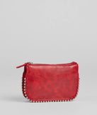 Cool Girl Vibe Studded Crossbody Bag