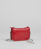 Cool Girl Vibe Studded Crossbody Bag