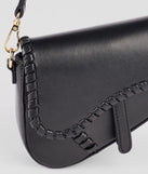 Get inspired with the Let's Go Out Crossbody Saddle Bag, a feed-worthy black piece that’s part of Windsor's updated and curated women’s clothing edit packed with must-have fall outfit ideas.