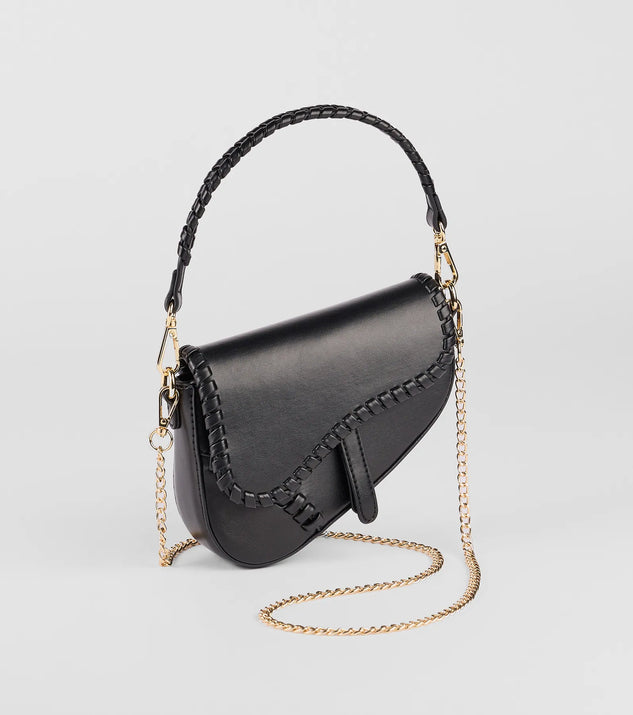 Let's Go Out Crossbody Saddle Bag