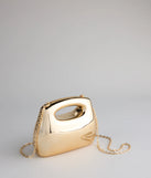 Hold My Shine Metallic Mini Bag