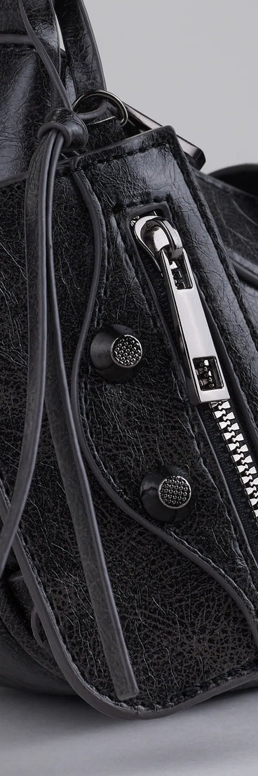 High Rating Buckle Strap Shoulder Bag