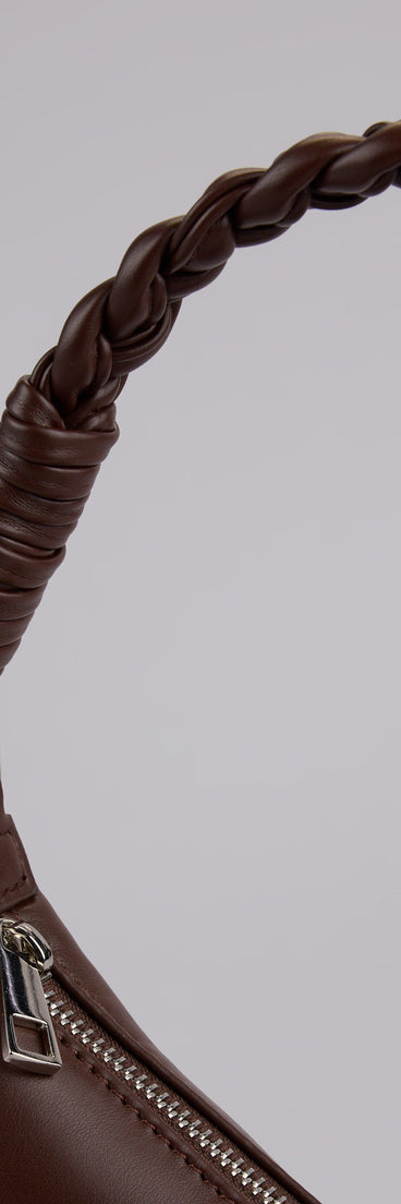 Carried Away Braided Strap Shoulder Bag