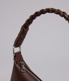 Carried Away Braided Strap Shoulder Bag
