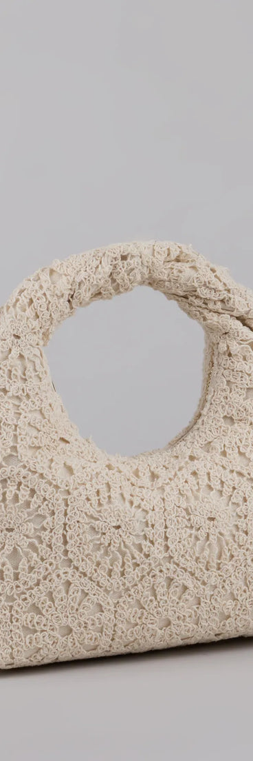 Keeping It Salty Crochet Handbag