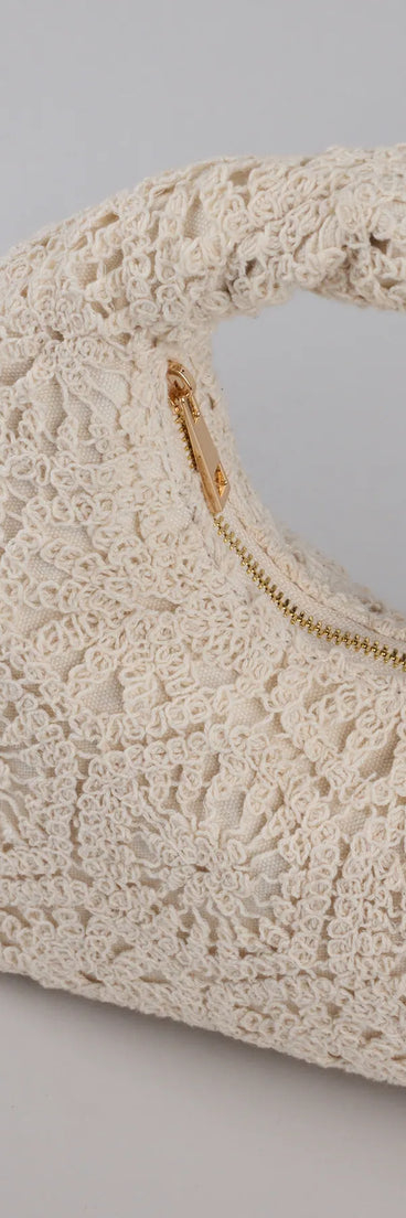 Keeping It Salty Crochet Handbag