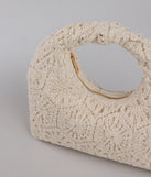 Keeping It Salty Crochet Handbag