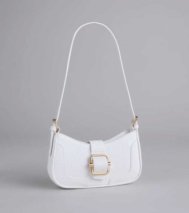 Not Your Basic Buckle Shoulder Bag | Windsor