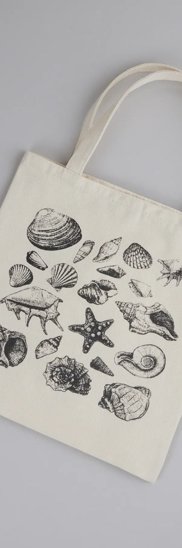 Living By The Sea Canvas Tote Bag