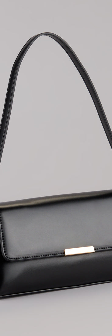 It Girl Vibe Faux Leather Shoulder Bag