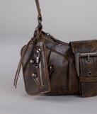 High Rating Buckle Strap Shoulder Bag