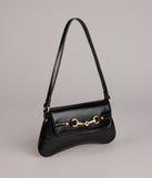 Polished Edge Shoulder Bag
